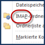 Imap-Konto in Outlook 2010 